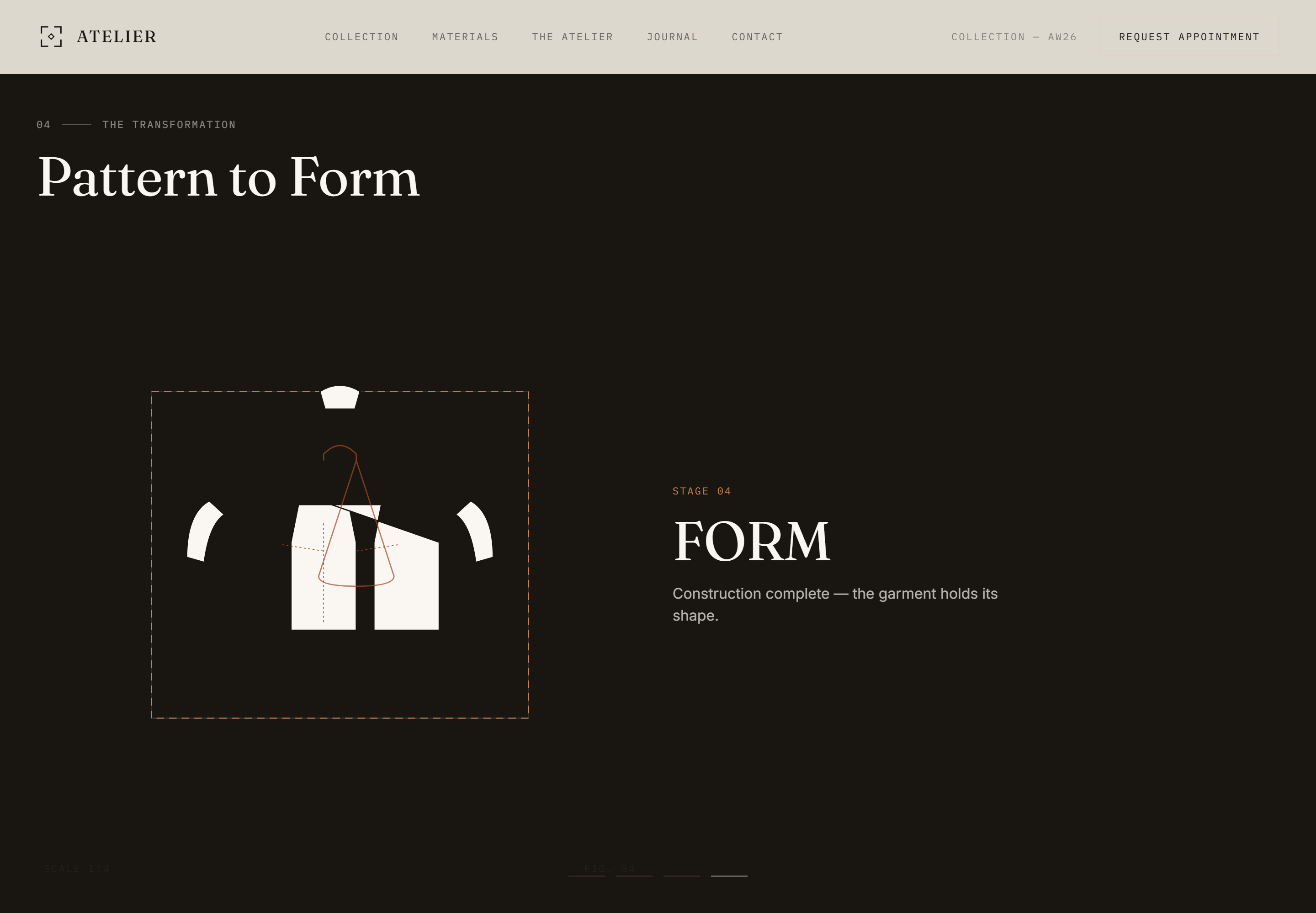 Homepage preview for this template